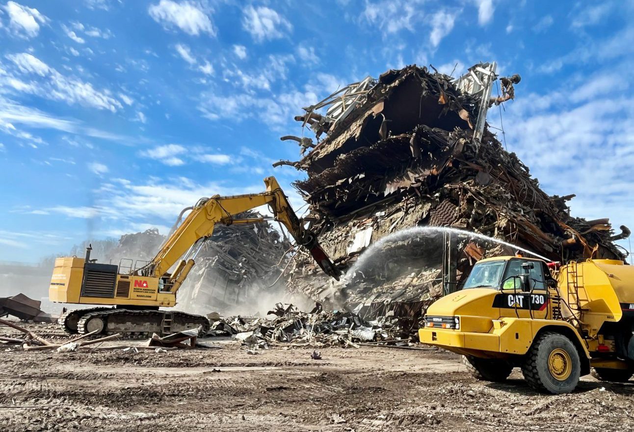 Total demolition of industrial facility